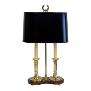 Vintage French Style Bouillotte Table Lamp