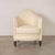 Wood 1930s French Club Chair in Linen For Sale - Image 7 of 14