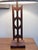 Mid-Century Modern Sculptural Cutout Walnut Table Lamps - Pair For Sale - Image 4 of 12