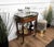 Mid-Century Modern Italian Brass Serving Bar Cart with Green Marble Top, 1950s For Sale - Image 4 of 10