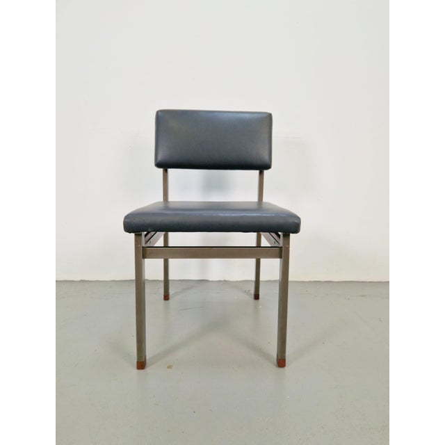 Pali Dining Chairs and Table by Louis van Teeffelen for Wébé, 1960s, Set of 6 For Sale - Image 10 of 18