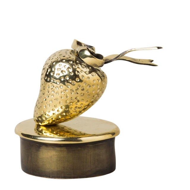 "Strawberry" is a unique contemporary bronze sculpture, which will bring an artistic weight to your home decorations,...