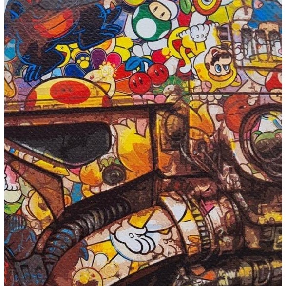 Death Nyc * Storm Trooper * 45 X 32 Cm * Signed * Limited * Certificate For Sale - Image 4 of 11