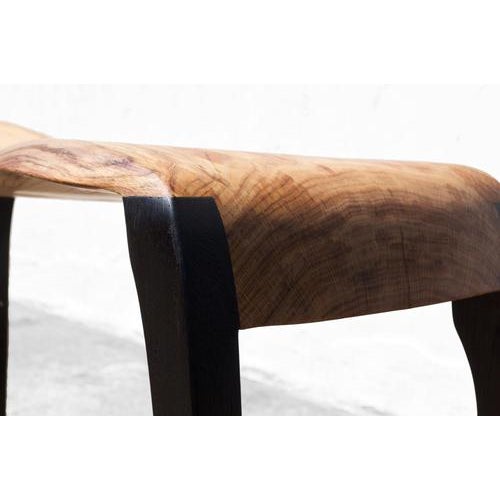 C2332 Console Table in Oak and Bog Oak Wood by Jörg Pietschmann For Sale - Image 4 of 18