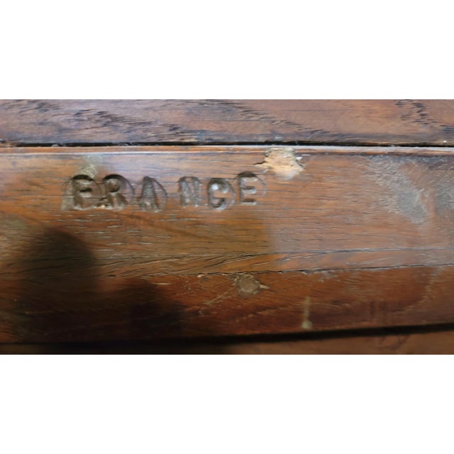 Art Nouveau 1890s Rare Art Nouveau Eugene Gaillard Maison Bing Oak Hutch Sideboard Signed For Sale - Image 3 of 18