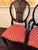 Attributed to Jonathan Charles Set 6 Hepplewhite Wheatsheaf Side Chair (Black) For Sale In Greensboro - Image 6 of 13