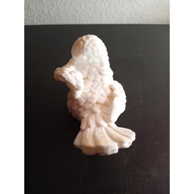 Stone Alabaster Bird Figurine For Sale - Image 7 of 8