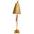 Contemporary Tall & Slender Azalea Gold Table Lamps by Lucas McKearn - a Pair For Sale - Image 10 of 17