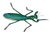 1960s 1960’s Japanese Cold Painted Bronze Praying Mantis Sculpture For Sale - Image 5 of 5