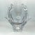 Art Vannes Vannes Le Chatel Signed Crystal Sculpture/Centerpiece - Large, Freeform, Vintage (11”x11”x10”) Please Read For Sale - Image 4 of 18