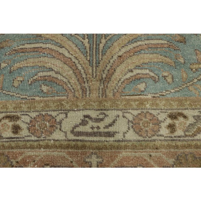 Farmhouse Antique Persian Tabriz Rug - 09'09 X 12'07 For Sale - Image 3 of 9