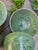 a set of green marbled clay/pottery bowls. The marbled effect is made from mixing two colored clays together. Set 4. Food...