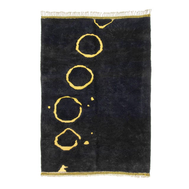 Hand-Knotted Wool Rug by Azele Studio For Sale - Image 10 of 10