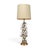 A monumental mid-twentieth-century table lamp by The Marbro Lamp Company of Los Angeles, incorporating Italian gilt-tole...