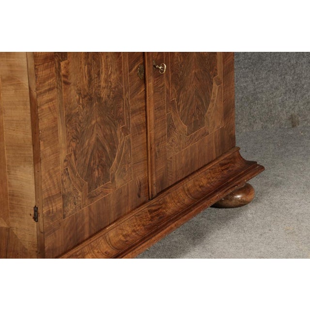 Antique Baroque Cabinet in Walnut, 1740s For Sale - Image 18 of 18