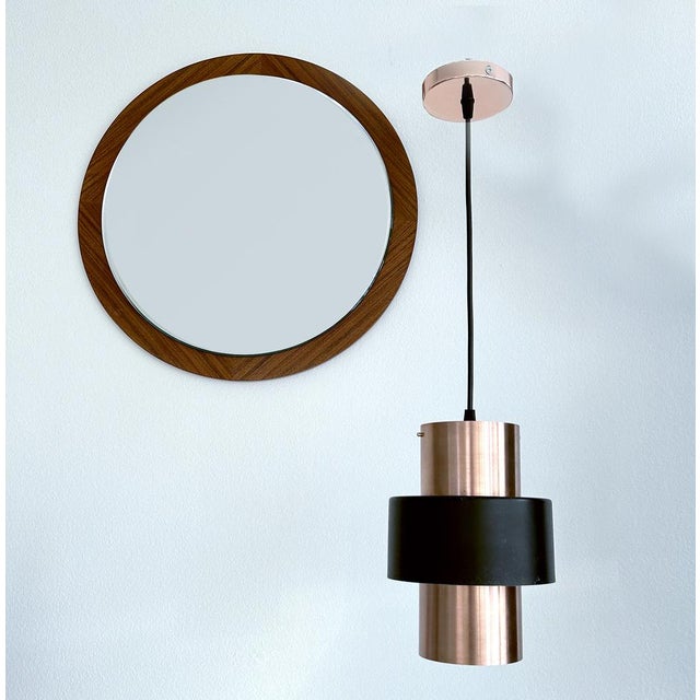 Scandinavian Copper Pendant Light, 1960s For Sale - Image 4 of 9
