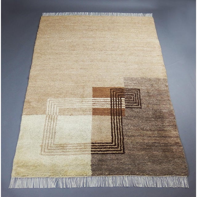 Art Deco Modern Wool Rug, 1930s For Sale - Image 15 of 15