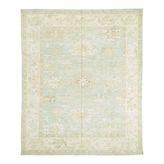 Oushak Rug 8'1" x 9'8" For Sale