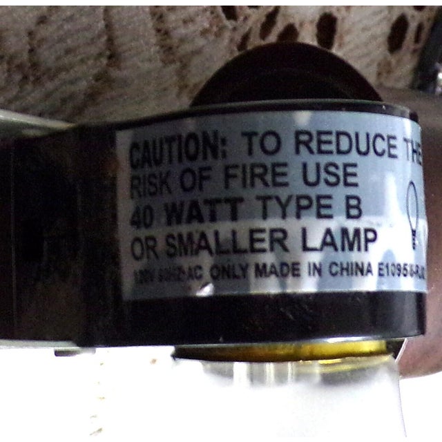 Vintage Cheyenne Victorian Stye Accent Lamp - Resin Base, Filigree/Green Felt Shade For Sale - Image 12 of 15