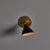 1960s Gino Sarfatti Model #26b Black and Brass Wall Lamp for Arteluce For Sale - Image 17 of 18