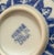 Blue/white Chinese porcelain small dragon bowls; set of 4. Excellent condition.