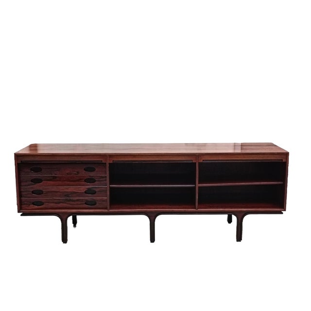 Wood Model 503 Sideboard by Gianfranco Frattini for Bernini, Italy, 1960s For Sale - Image 7 of 11