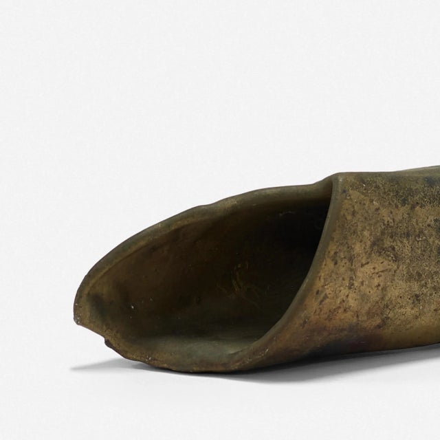 2010s Cast Bronze Rolled Sculpture For Sale - Image 5 of 6