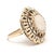 Stones: agate diamond Ring Size: 5 Rise Off Of Finger: 8 mm Length: 1 in Weight: 6 dwts/ 9.3 grams Metal: "14k" *Vintage...