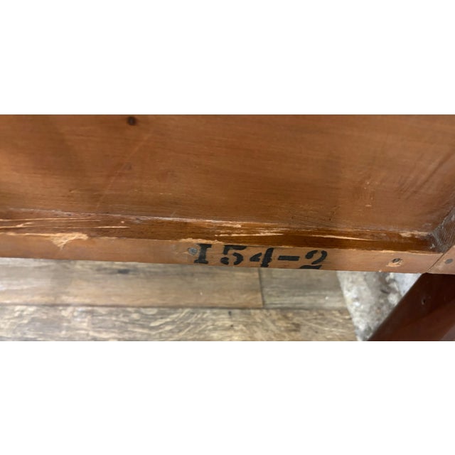 Vintage Full Size Abernathy Furniture Co Traditional Style Low Poster Bed For Sale - Image 10 of 10