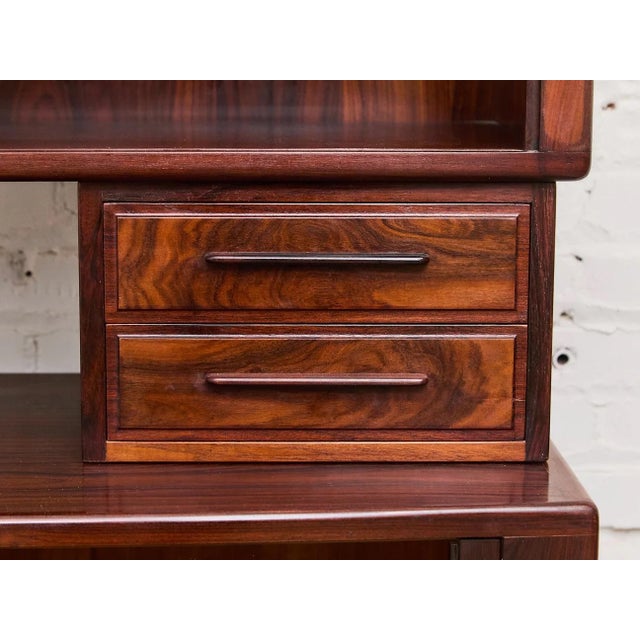 Rosewood Vintage Hutch For Sale In Los Angeles - Image 6 of 10