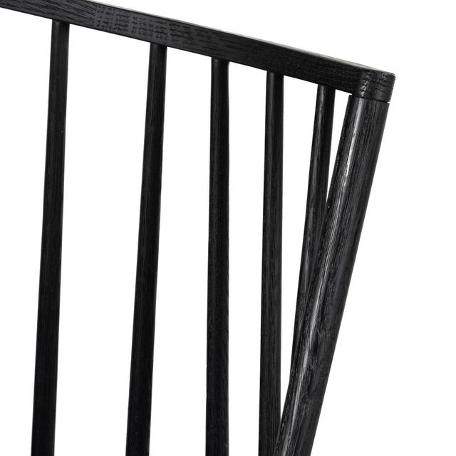 Four Hands Lewis Dining Bench - Black Oak For Sale - Image 12 of 12