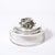 Mid-Century Silver Plate & Glass Caviar Service With Sculptural Sturgeon Handle For Sale - Image 4 of 18