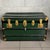20th Century Green Wood and Metal Travel Trunk For Sale - Image 11 of 11