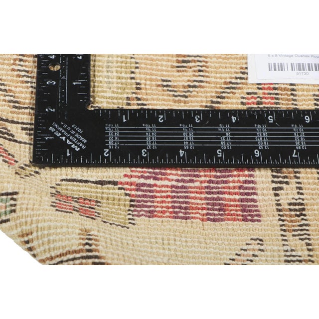 Vintage Turkish Oushak Rug - 05'02 X 07'08 For Sale In Dallas - Image 6 of 10