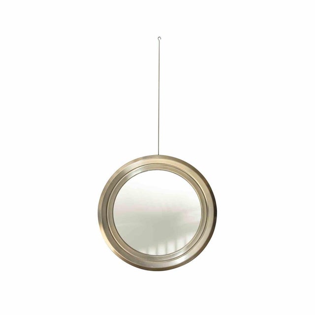 Vintage Wall Mirror by Gianni Moscatelli, 1970s For Sale - Image 3 of 8