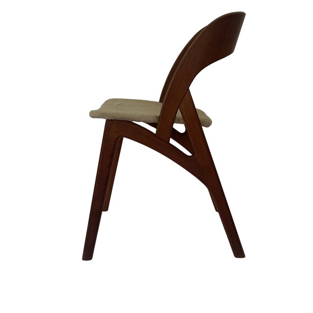 1970s Vintage Randers Møbelfabrik Chair and Ottoman For Sale - Image 5 of 7