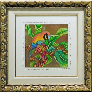 Luis Sottil "Spring in Colors" Hand Signed Original Natuaralismo Custom Framed For Sale