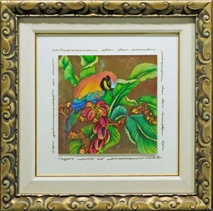 Luis Sottil "Spring in Colors" Hand Signed Original Natuaralismo Custom Framed