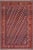 Antique Soumak Rust/Blue Wool Rug - 5'7'' X 7'10'' For Sale - Image 10 of 10