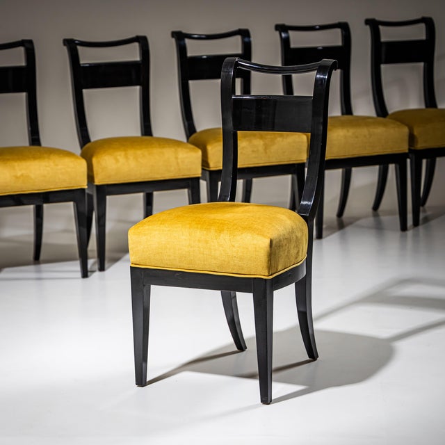 Biedermeier Dining Chairs, Early 19th Century, Set of 8 For Sale - Image 6 of 16