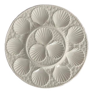 Mid Century Longchamp Oyster / Scallop Serving Platter For Sale
