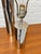 Metal Mid Century Modern Vintage Chrome Cylinder Table Lamps, Set of 2, C. 1970's For Sale - Image 7 of 12