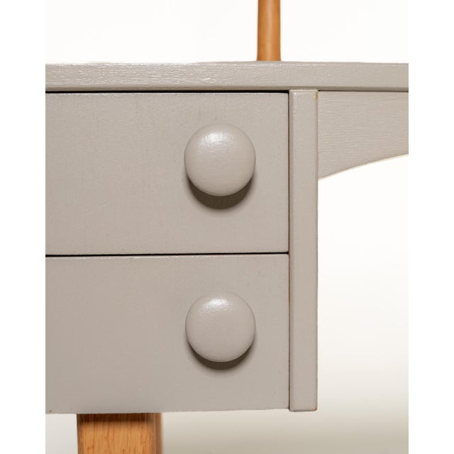 Casino Dressing Table in Oak by Sven Engström and Gunnar Myrstrand for Tingströms, Sweden, 1960s For Sale - Image 11 of 12