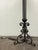 Coffee Vintage Art and Craft/Spanish Style Iron Work Floor Lamp For Sale - Image 8 of 12