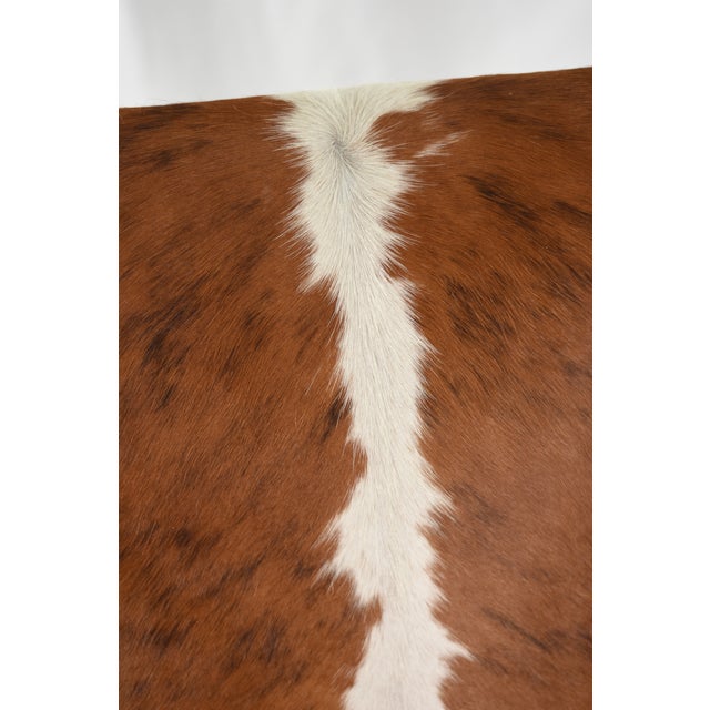 1920s Statement Pair of Grand Antique Armchairs | New Cowhide Upholstery For Sale - Image 11 of 16