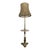 Brown Neoclassical Style Floor Lamp in Onyx For Sale - Image 8 of 8
