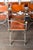 Mid 20th Century Italian Steel and Leather Curule Chairs - Set of 8 For Sale - Image 9 of 13