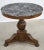 19th Century 19th-Century French Empire Center Table With Gray Marble Top For Sale - Image 5 of 5