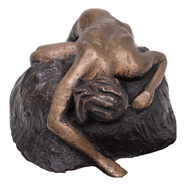 Patinated Bronze in the style of Auguste Rodin the Danaide, 1999 For Sale