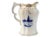 English Late 19th Century English Flow Blue Nautical Jugs- Set of 2 For Sale - Image 3 of 9